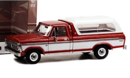 Diecast model cars Ford F-1 1/18 Greenlight 00 Pick Up red/white 1975 mit abnehmbarem HardTop Ford F-1 1/18 Greenlight 00 Pick Up red/white 1975 mit abnehmbarem HardTop diecast model cars