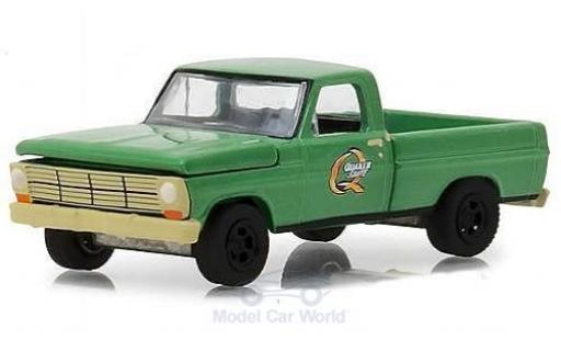 Ford F-1 1/64 Greenlight 00 Quaker State 1969 diecast model cars