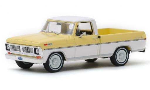 Diecast model cars Ford F-1 1/43 Greenlight 00 Ranger XLT yellow/white 1970 Ford F-1 1/43 Greenlight 00 Ranger XLT yellow/white 1970 diecast model cars