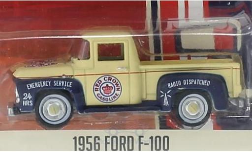 Ford F-1 1/64 Greenlight 00 Red Crown Gasoline 1956 Running On Empty Series 1 ohne Vitrine diecast model cars