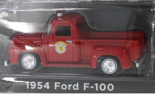 Ford F-1 1/64 Greenlight 00 red Public Works Arlington Heights 1954 diecast model cars