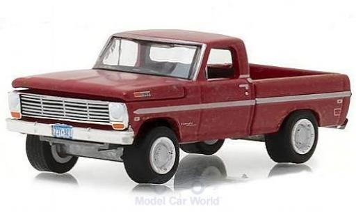Ford F-1 1/64 Greenlight 00 red Supernatural 1969 diecast model cars