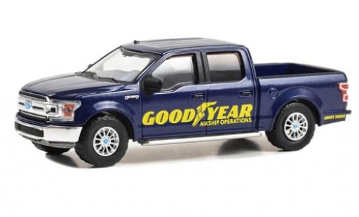 Diecast model cars Ford F-1 1/64 Greenlight 50 blau Goodyear 2020 1:64 Ford F-1 1/64 Greenlight 50 blau Goodyear 2020 1:64 diecast model cars