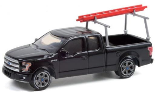 Diecast model cars Ford F-1 1/64 Greenlight 50 Extended Cab black 2017 avec Leiterrost Ford F-1 1/64 Greenlight 50 Extended Cab black 2017 avec Leiterrost diecast model cars