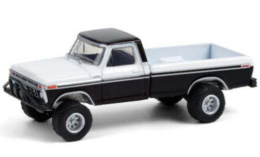 Diecast model cars Ford F-250 1/64 Greenlight Custom black/white 1976 Ford F-250 1/64 Greenlight Custom black/white 1976 diecast model cars