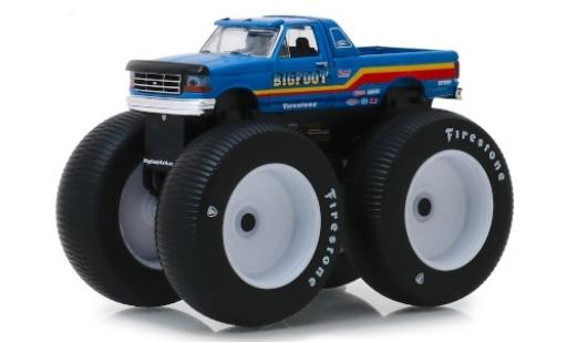 Ford F-250 1/64 Greenlight Monster Truck Bigfoot No.7 1996 diecast model cars