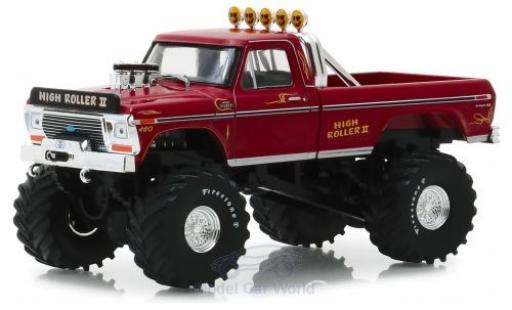 Diecast model cars Ford F-250 1/43 Greenlight Monster Truck High Roller II 1979 Ford F-250 1/43 Greenlight Monster Truck High Roller II 1979 diecast model cars