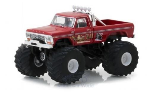 Diecast model cars Ford F-250 1/64 Greenlight Monster Truck red Walkin Tall 1979 Ford F-250 1/64 Greenlight Monster Truck red Walkin Tall 1979 diecast model cars