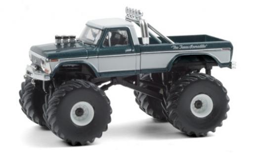 Ford F-250 1/64 Greenlight Monster Truck Texas Armadillo 1979 diecast model cars