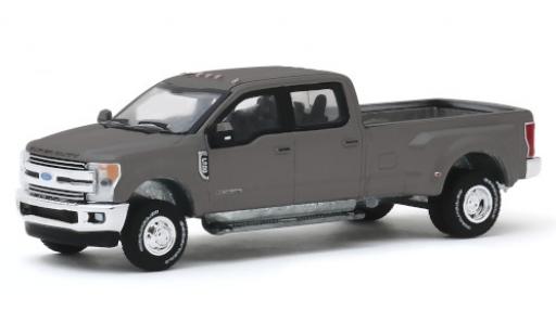 Diecast model cars Ford F-350 1/64 Greenlight Lariat metallic grey 2019 Ford F-350 1/64 Greenlight Lariat metallic grey 2019 diecast model cars
