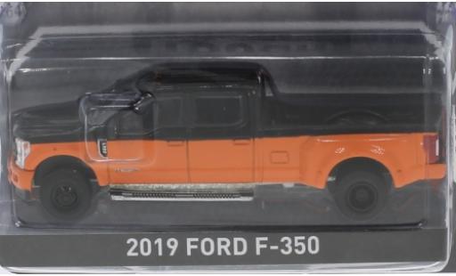 Diecast model cars Ford F-350 1/64 Greenlight orange/black 2019 Ford F-350 1/64 Greenlight orange/black 2019 diecast model cars