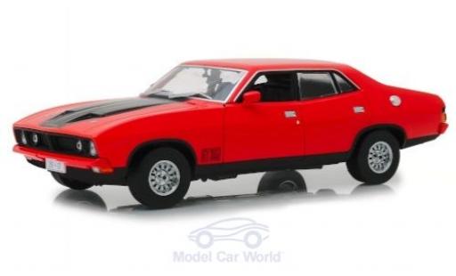 Diecast model cars Ford Falcon 1/18 Greenlight XB GT 351 4-Door Saloon red/matt-black RHD 1974 Ford Falcon 1/18 Greenlight XB GT 351 4-Door Saloon red/matt-black RHD 1974 diecast model cars