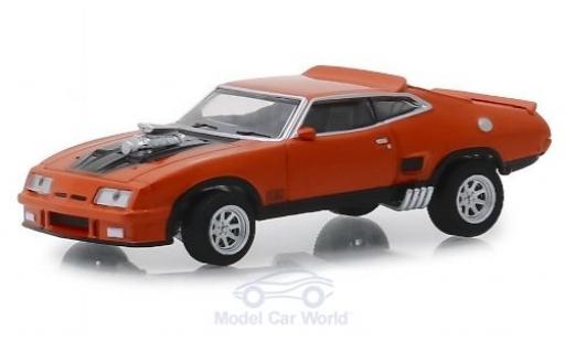Diecast model cars Ford Falcon 1/64 Greenlight XB orange/black 1973 Ford Falcon 1/64 Greenlight XB orange/black 1973 diecast model cars