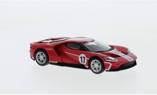Diecast model cars Ford GT 1/64 Greenlight red/white No.17 Collectable Diecast 2017 Ford GT 1/64 Greenlight red/white No.17 Collectable Diecast 2017 diecast model cars