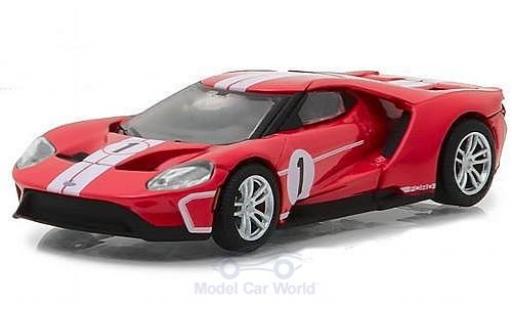 Diecast model cars Ford GT 1/64 Greenlight red 2017 1967 #1 40 Mk IV Tribute Ford GT 1/64 Greenlight red 2017 1967 #1 40 Mk IV Tribute diecast model cars