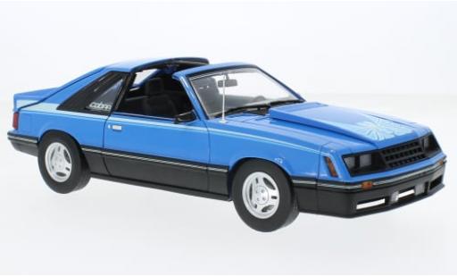 Diecast model cars Ford Mustang 1/18 Greenlight Cobra T-Top blau 1981 1:18 Ford Mustang 1/18 Greenlight Cobra T-Top blau 1981 1:18 diecast model cars