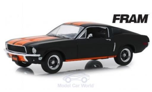 Diecast model cars Ford Mustang 1/24 Greenlight Fastback FRAM 1968 Ford Mustang 1/24 Greenlight Fastback FRAM 1968 diecast model cars