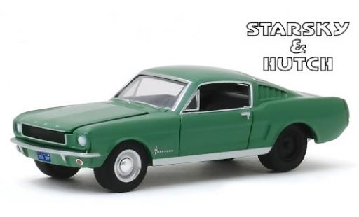 Diecast model cars Ford Mustang 1/64 Greenlight Fastback green Starsky & Hutch 1966 Ford Mustang 1/64 Greenlight Fastback green Starsky & Hutch 1966 diecast model cars