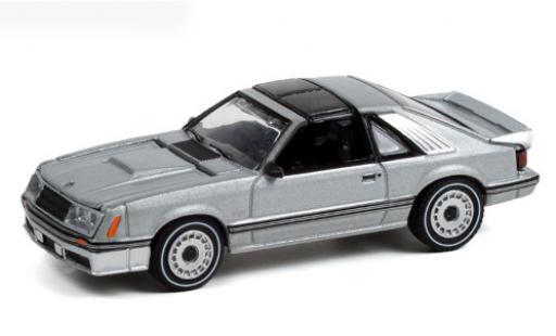 Diecast model cars Ford Mustang 1/64 Greenlight GT grey 1982 Ford Mustang 1/64 Greenlight GT grey 1982 diecast model cars