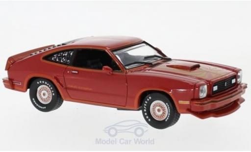 Diecast model cars Ford Mustang 1/43 Greenlight II King Cobra red/gold 1978 Ford Mustang 1/43 Greenlight II King Cobra red/gold 1978 diecast model cars