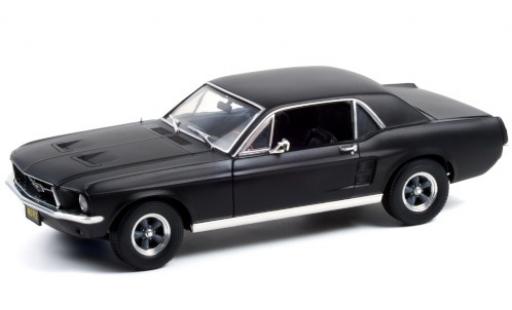 Diecast model cars Ford Mustang 1/18 Greenlight matt-black 1967 Creed Ford Mustang 1/18 Greenlight matt-black 1967 Creed diecast model cars