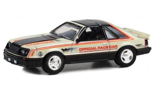 Diecast model cars Ford Mustang 1/64 Greenlight Offical Pace Car Indianapolis 500 1979 1:64 Ford Mustang 1/64 Greenlight Offical Pace Car Indianapolis 500 1979 1:64 diecast model cars
