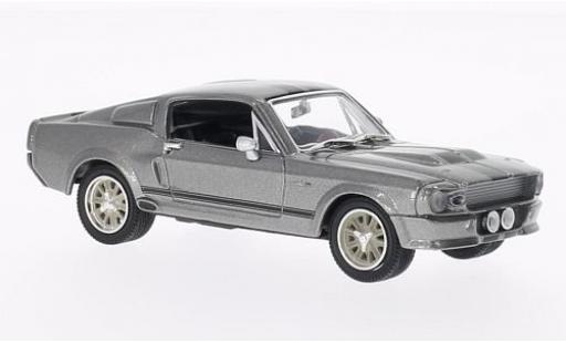 Diecast model cars Ford Mustang 1/43 Greenlight Shelby GT500 Eleanor metallic grey/black 1967 Gone in 60 Seconds Ford Mustang 1/43 Greenlight Shelby GT500 Eleanor metallic grey/black 1967 Gone in 60 Seconds diecast model cars