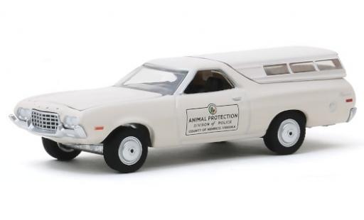 Ford Ranchero 1/64 Greenlight Animal Predection Virginia 1972 diecast model cars
