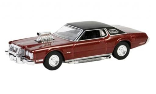Diecast model cars Ford Thunderbird 1/64 Greenlight metallise rot/matt-schwarz The Crow 1973 1:64 Ford Thunderbird 1/64 Greenlight metallise rot/matt-schwarz The Crow 1973 1:64 diecast model cars