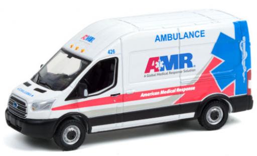 Diecast model cars Ford Transit 1/64 Greenlight LWB HD AMR - American Medical Response 2019 Ford Transit 1/64 Greenlight LWB HD AMR - American Medical Response 2019 diecast model cars