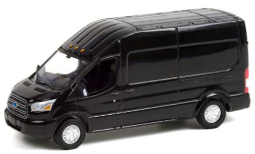 Diecast model cars Ford Transit 1/64 Greenlight LWB HD black 2019 Ford Transit 1/64 Greenlight LWB HD black 2019 diecast model cars