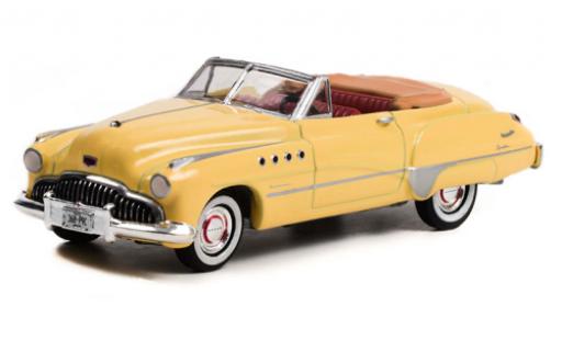 Buick Roadmaster 1/64 Greenlight Convertible beige Rain Man 1949 diecast model cars