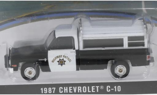 Diecast model cars Chevrolet C-10 1/64 Greenlight California Highway Patrol 1987 Chevrolet C-10 1/64 Greenlight California Highway Patrol 1987 diecast model cars