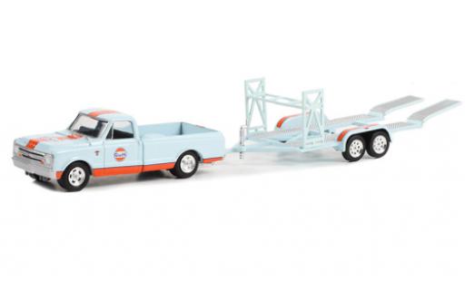 Diecast model cars Chevrolet C-10 1/64 Greenlight Gulf 1968 Chevrolet C-10 1/64 Greenlight Gulf 1968 diecast model cars