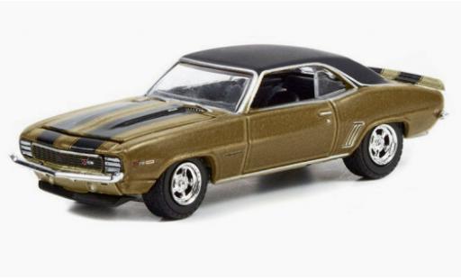 Diecast model cars Chevrolet Camaro 1/64 Greenlight metallise beige/black Pawn Stars 1969 Chevrolet Camaro 1/64 Greenlight metallise beige/black Pawn Stars 1969 diecast model cars