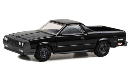 Diecast model cars Chevrolet El Camino 1/64 Greenlight Super Sport black 1978 Chevrolet El Camino 1/64 Greenlight Super Sport black 1978 diecast model cars
