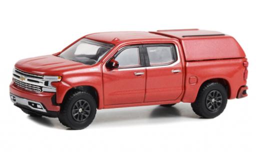 Diecast model cars Chevrolet Silverado 1/64 Greenlight LTD High Country red 2022 Chevrolet Silverado 1/64 Greenlight LTD High Country red 2022 diecast model cars