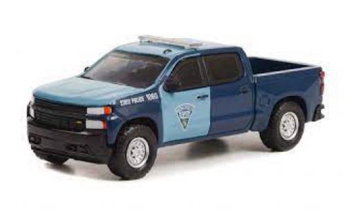 Diecast model cars Chevrolet Silverado 1/64 Greenlight Massachusetts State Police 2021 Chevrolet Silverado 1/64 Greenlight Massachusetts State Police 2021 diecast model cars