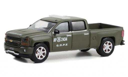 Diecast model cars Chevrolet Silverado 1/64 Greenlight Z71 Carabineros de Chile 2018 Chevrolet Silverado 1/64 Greenlight Z71 Carabineros de Chile 2018 diecast model cars