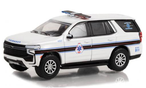 Diecast model cars Chevrolet Tahoe 1/64 Greenlight Blooming Grove Volunteer Ambulance 2021 Chevrolet Tahoe 1/64 Greenlight Blooming Grove Volunteer Ambulance 2021 diecast model cars
