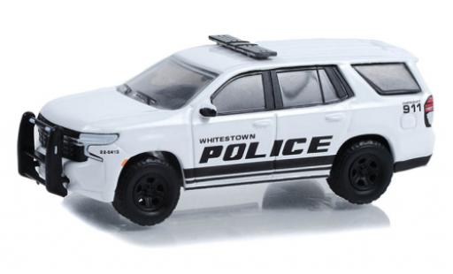 Diecast model cars Chevrolet Tahoe 1/64 Greenlight Police Pursuit Vehicle Whitestown Metroplotitan Police Department 2022 Chevrolet Tahoe 1/64 Greenlight Police Pursuit Vehicle Whitestown Metroplotitan Police Department 2022 diecast model cars
