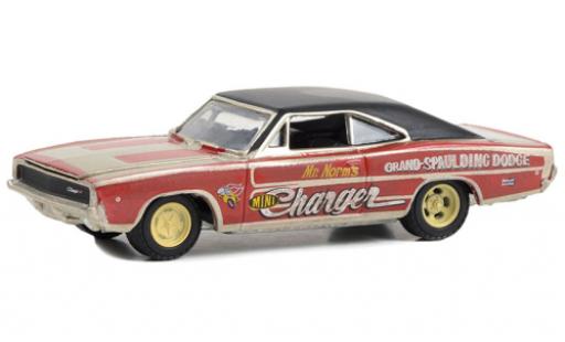 Diecast model cars Dodge Charger 1/64 Greenlight M. Norms Mini 1968 Dodge Charger 1/64 Greenlight M. Norms Mini 1968 diecast model cars