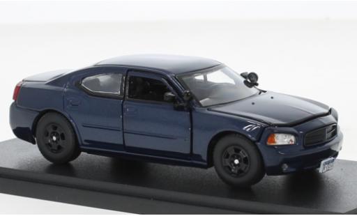 Diecast model cars Dodge Charger 1/43 Greenlight metallise blue 2006 Dodge Charger 1/43 Greenlight metallise blue 2006 diecast model cars