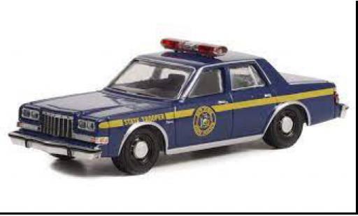 Dodge Diplomat 1/64 Greenlight Nouveau York State Police 1985 diecast model cars