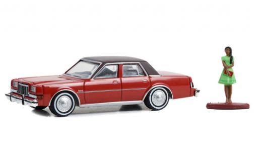 Dodge Diplomat 1/64 Greenlight red/brun 1983 diecast model cars