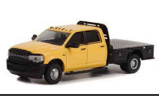 Diecast model cars RAM 3 1/64 Greenlight Dodge 500 Tradesman Dually Flatbed yellow 2020 RAM 3 1/64 Greenlight Dodge 500 Tradesman Dually Flatbed yellow 2020 diecast model cars