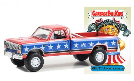 Diecast model cars Dodge RAM 1/64 Greenlight D-250 red/blue 1985 Dodge RAM 1/64 Greenlight D-250 red/blue 1985 diecast model cars