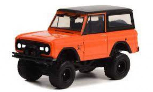 Ford Bronco 1/64 Greenlight Custom SUV orange 1967 diecast model cars