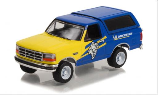 Ford Bronco 1/64 Greenlight XL Michelin 1996 diecast model cars