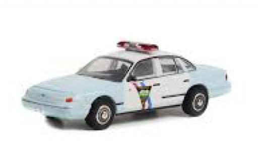 Diecast model cars Ford Crown 1/64 Greenlight Victoria Police Interceptor South Dakota autoroute Patrol 1992 Ford Crown 1/64 Greenlight Victoria Police Interceptor South Dakota autoroute Patrol 1992 diecast model cars